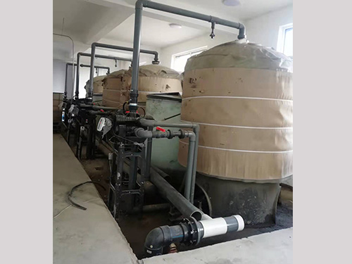 50T/H一备一用软化水设备